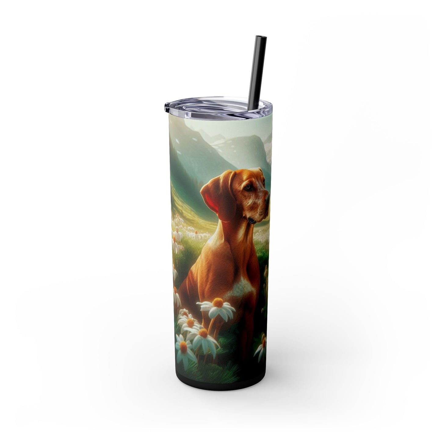 Bavarian Mountain Scent Hound Tumbler with Straw, 20oz