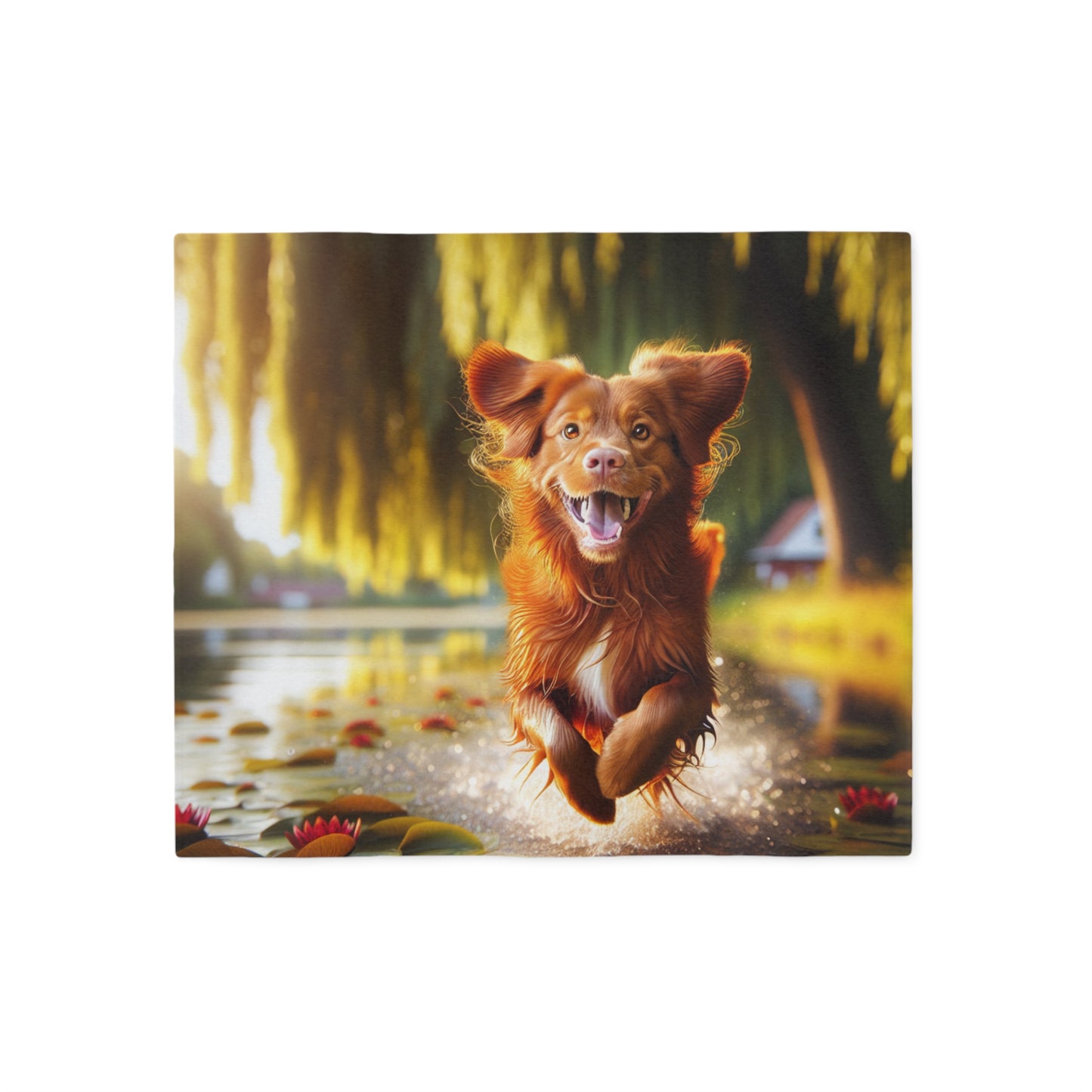 Nova Scotia Duck Tolling Retriever Sweatshirt Blanket