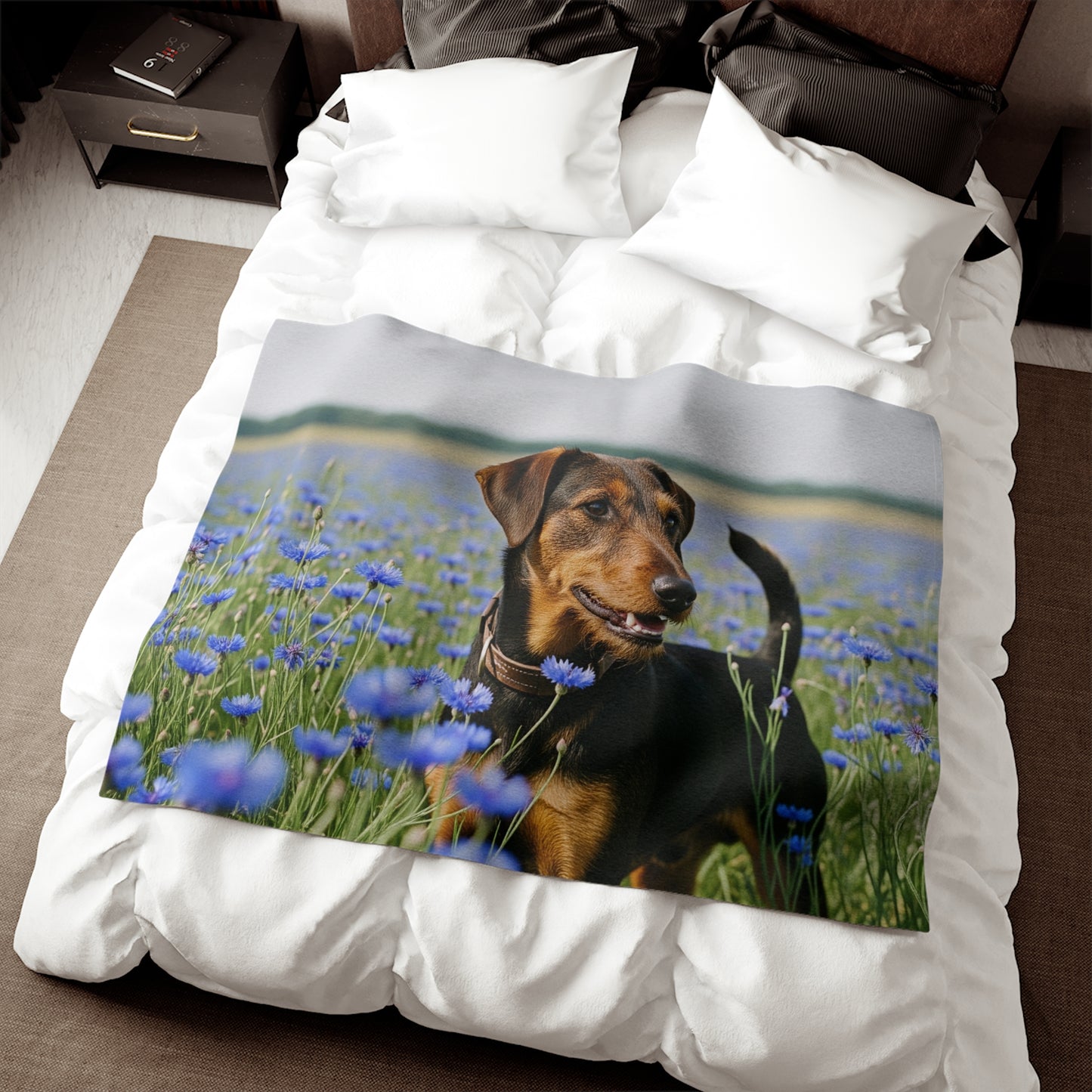 Deutscher Jagdterrier Sweatshirt Blanket
