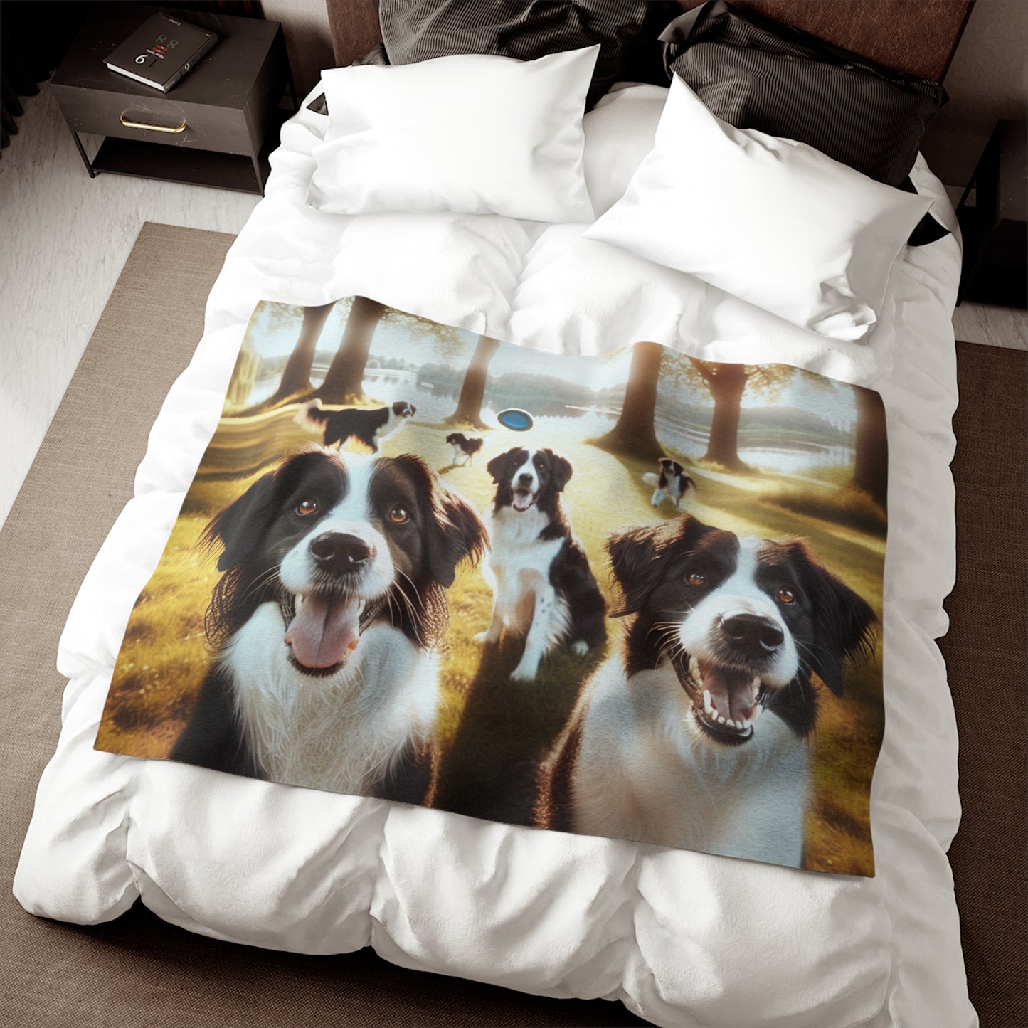 Couverture en molleton Stabyhouns