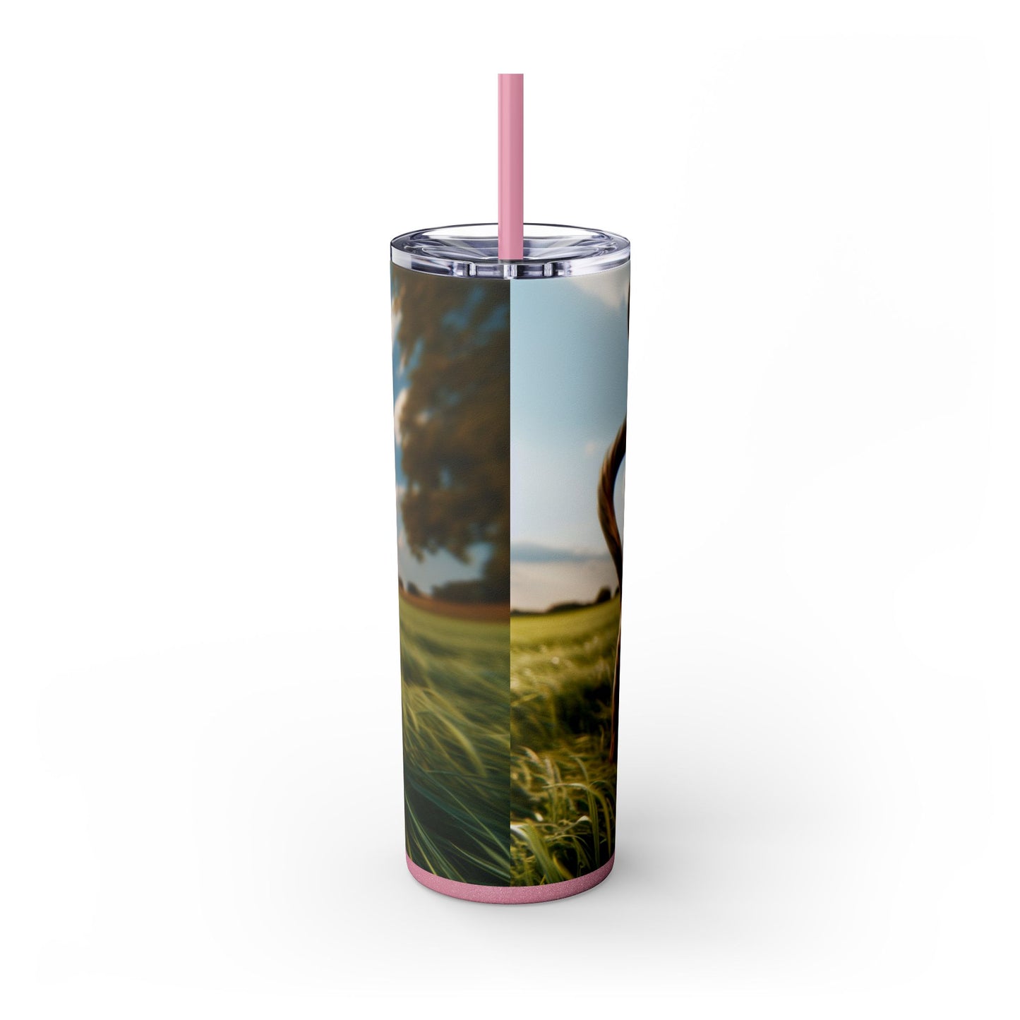 Treeing Tennessee Brindle Tumbler with Straw, 20oz