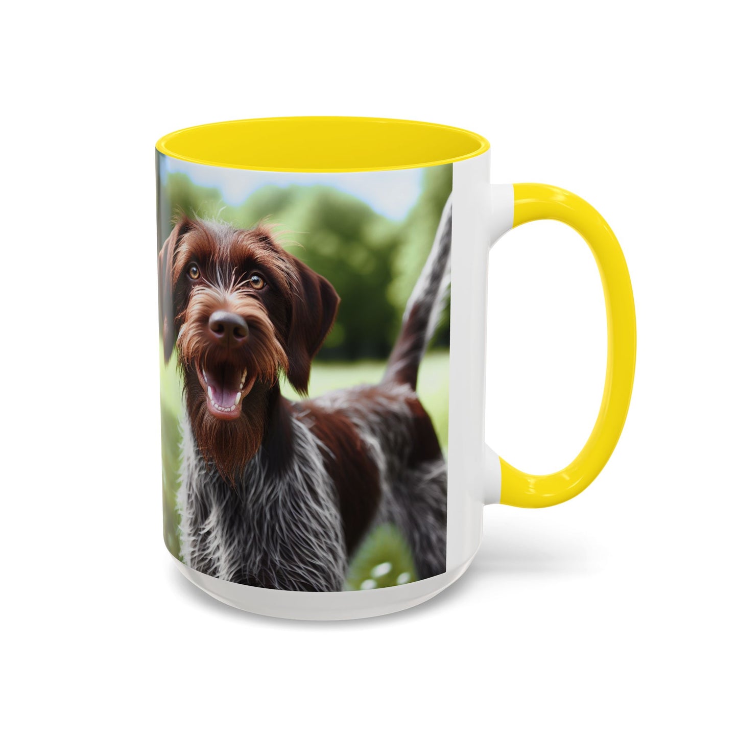Wirehaired Slovakian Pointer Accent Coffee Mug - Perfect Gift for Dog Lovers