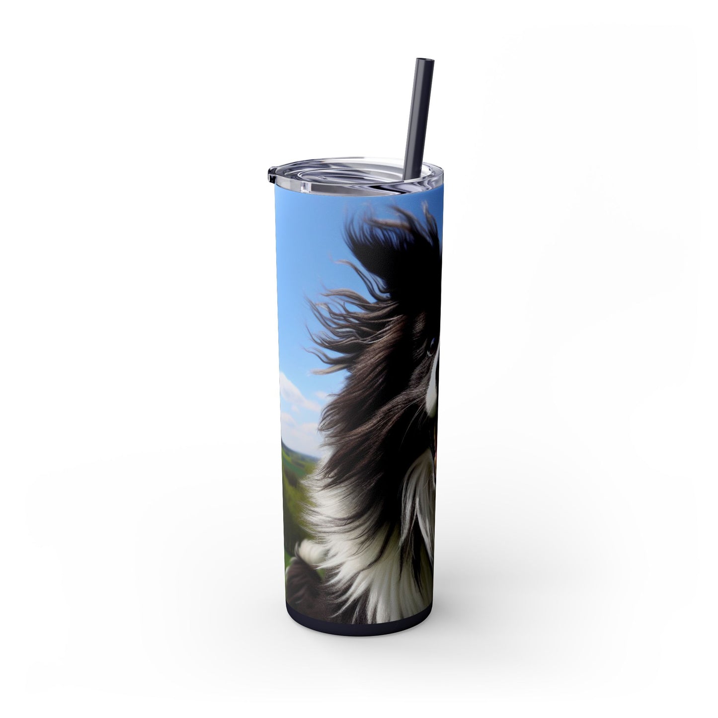 Portuguese Sheepdog Tumbler with Straw, 20oz