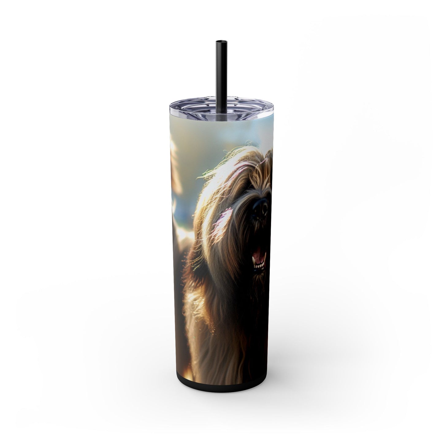 Briard Tumbler with Straw, 20oz