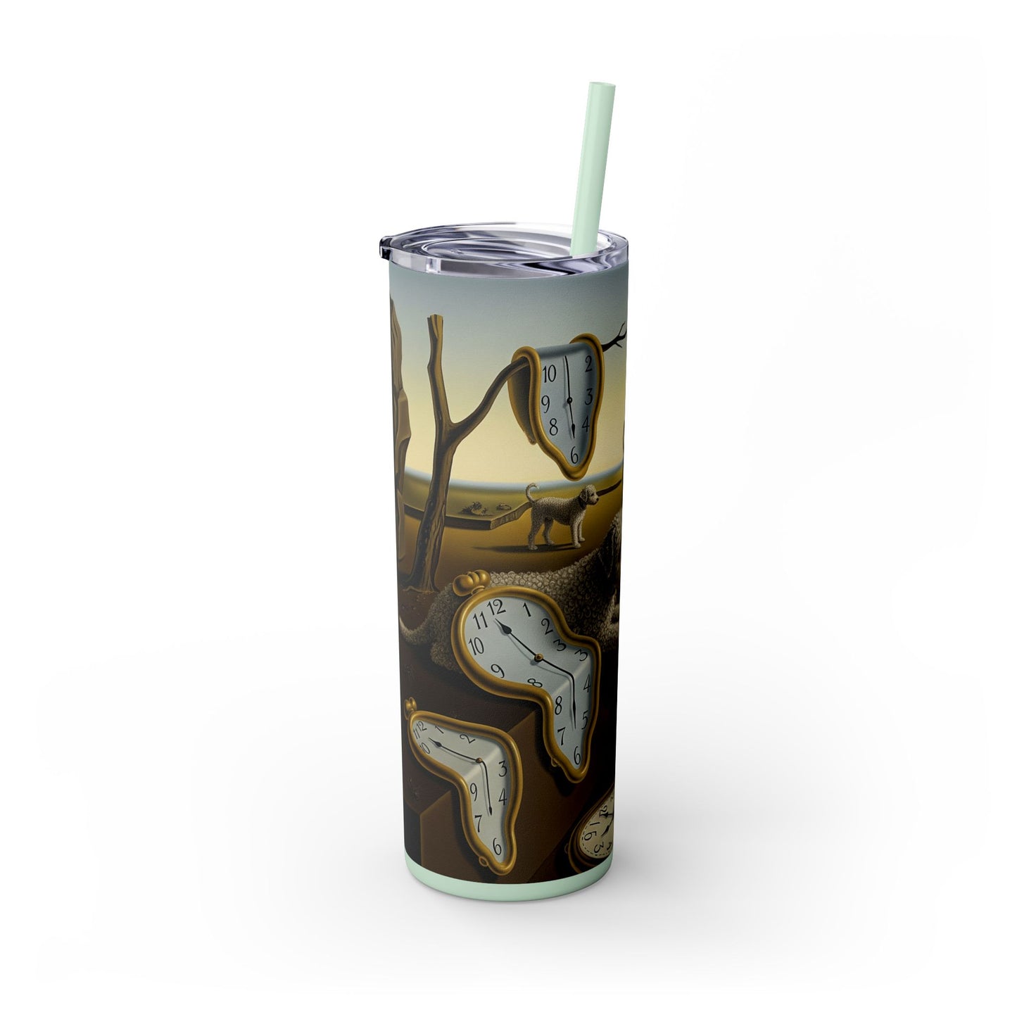 Spanish Water Dog Tumbler with Straw, 20oz
