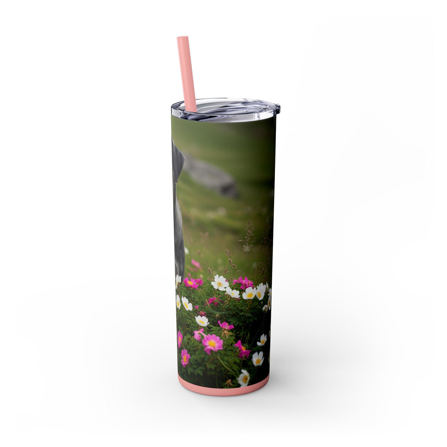 Giant Schnauzer Tumbler with Straw, 20oz