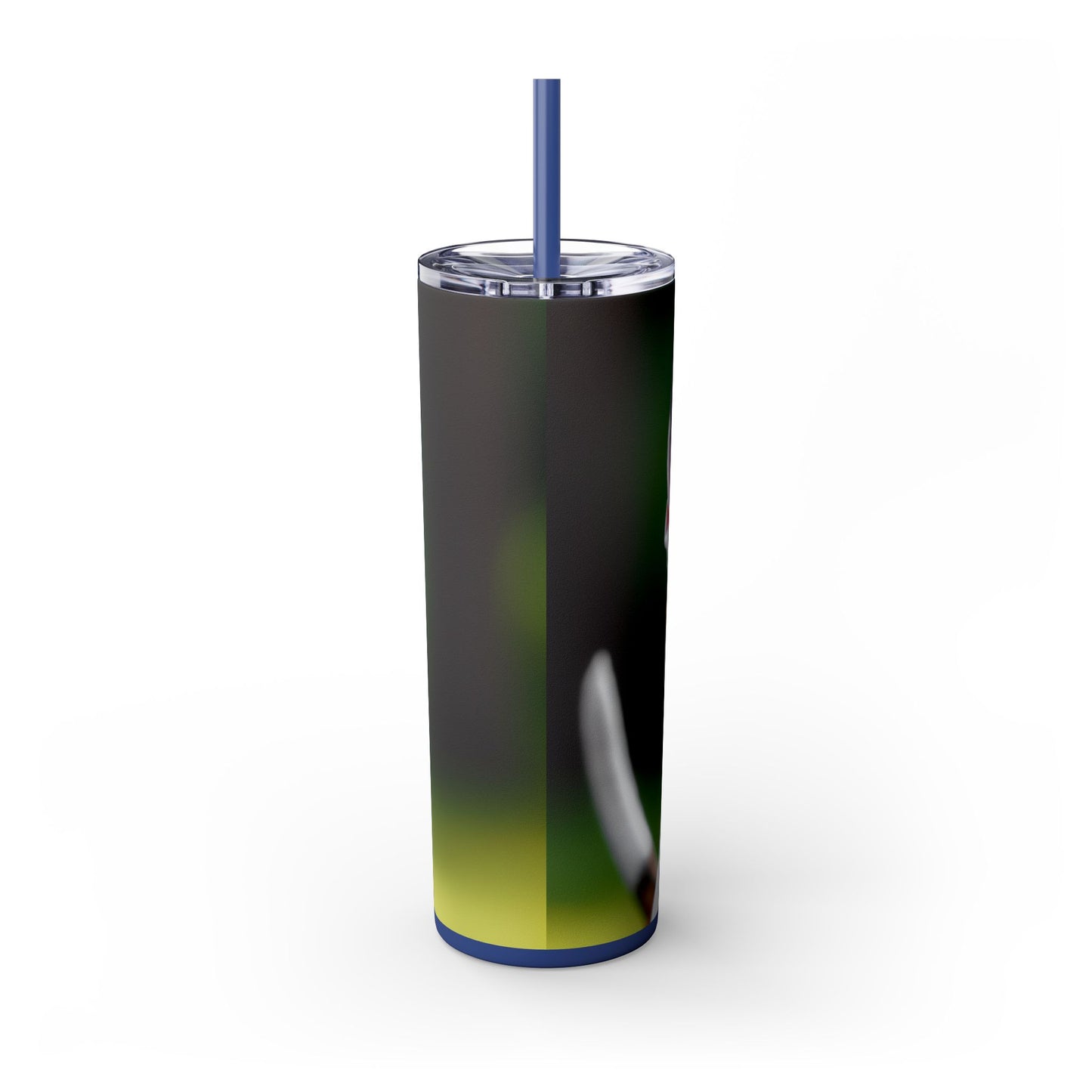 Bull Terrier Tumbler with Straw, 20oz