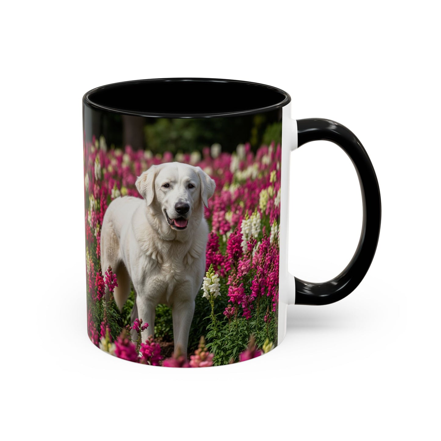 Estrela Mountain Dog Accent Coffee Mug - Perfect Gift for Dog Lovers