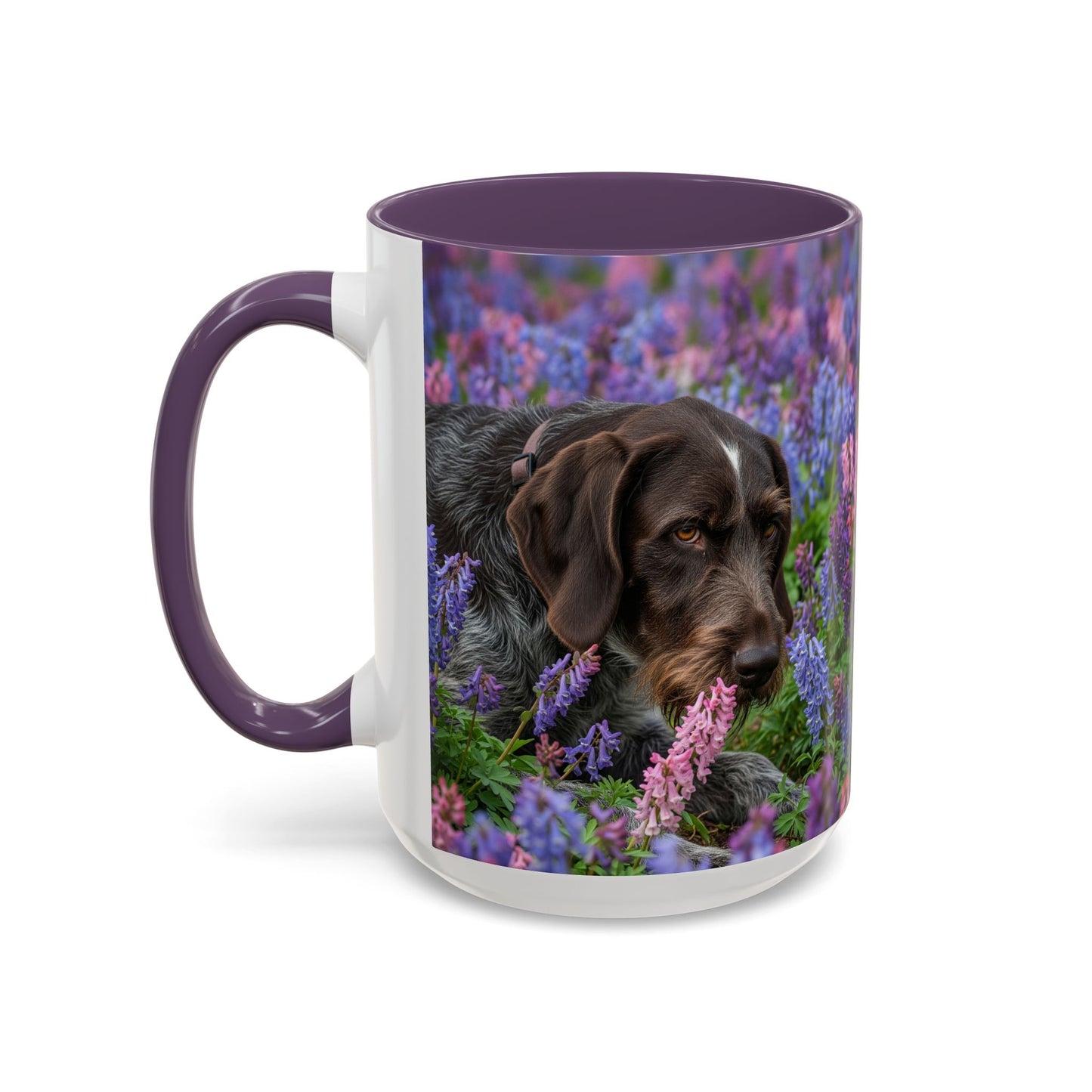 Wirehaired Slovakian Pointer Accent Coffee Mug - Perfect Gift for Dog Lovers