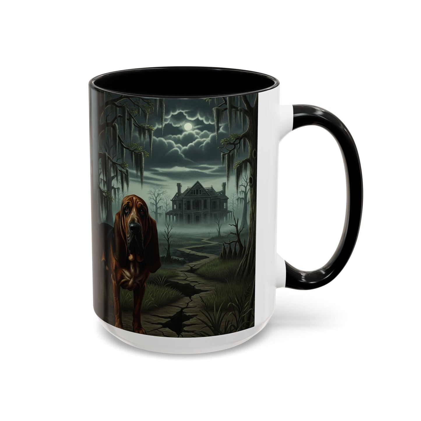 Bloodhound Accent Coffee Mug - Perfect Gift for Dog Lovers