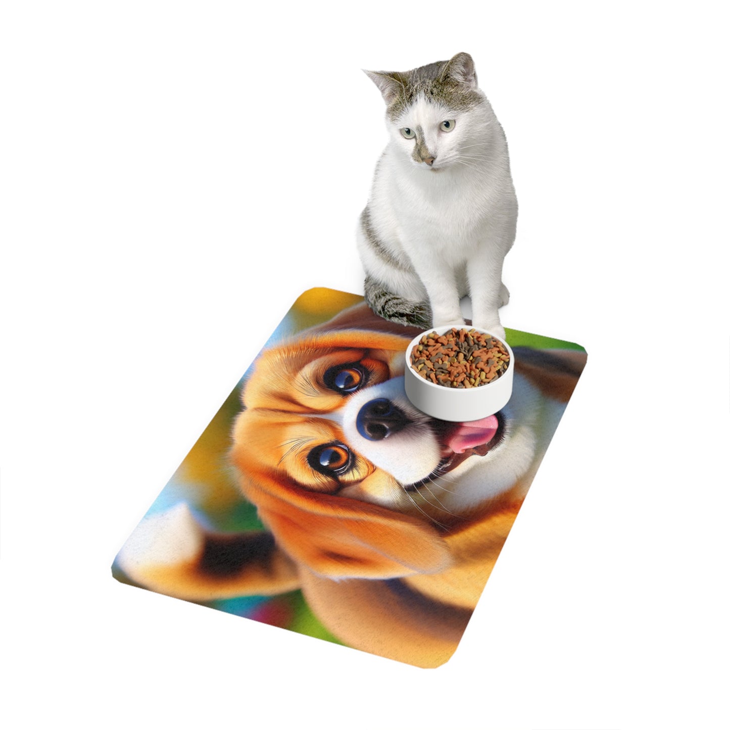 Pet Food Mat (12x18) - Peagle