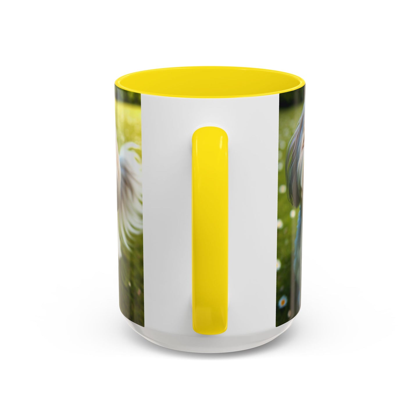Taza de café con detalles de Shih-malt: el regalo perfecto para los amantes de los perros