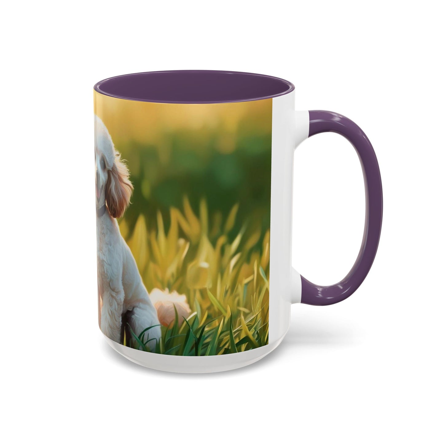 Miniature Poodle Accent Coffee Mug - Perfect Gift for Dog Lovers
