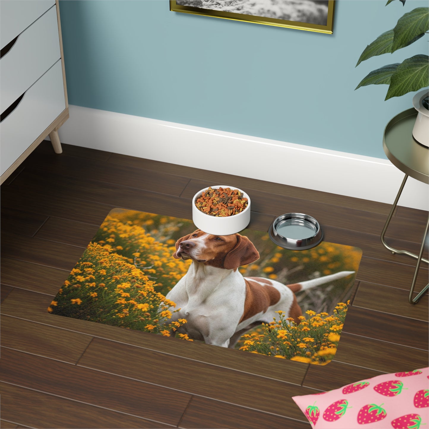 Pet Food Mat (12x18) - Portuguese Pointer
