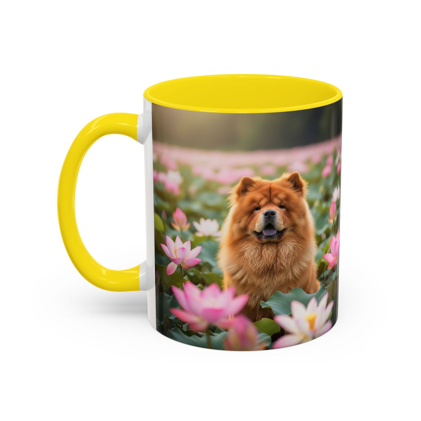 Chow Chow Accent Coffee Mug - Perfect Gift for Dog Lovers