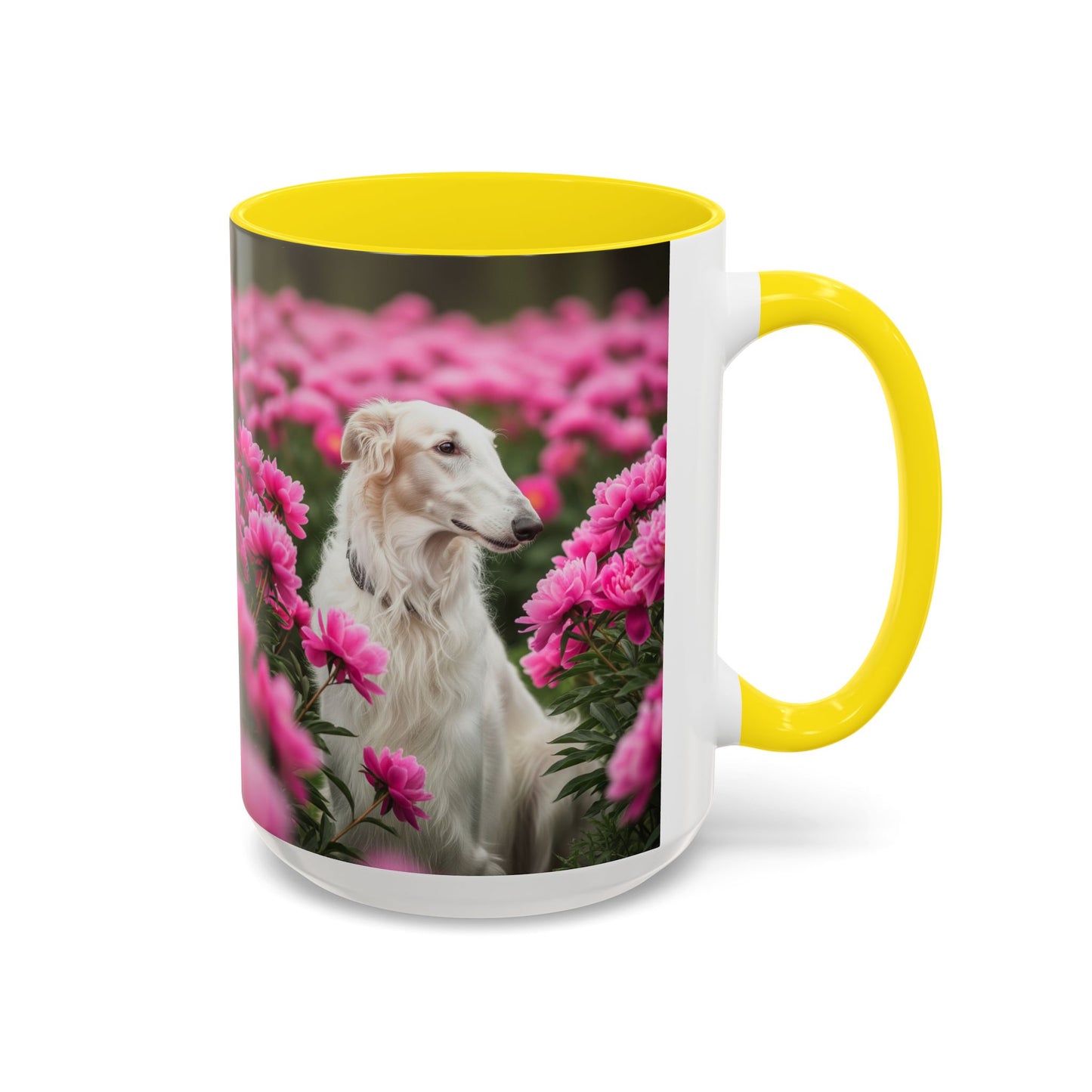 Borzoi Accent Coffee Mug - Perfect Gift for Dog Lovers