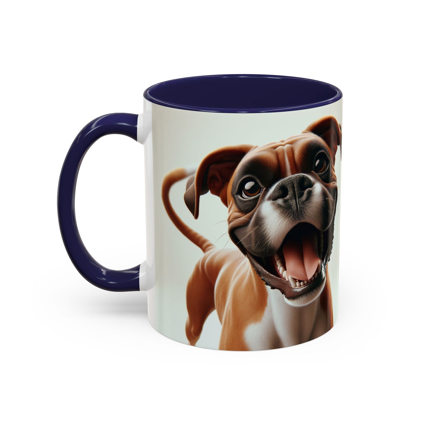 Boxer Accent Coffee Mug - Perfect Gift for Dog Lovers