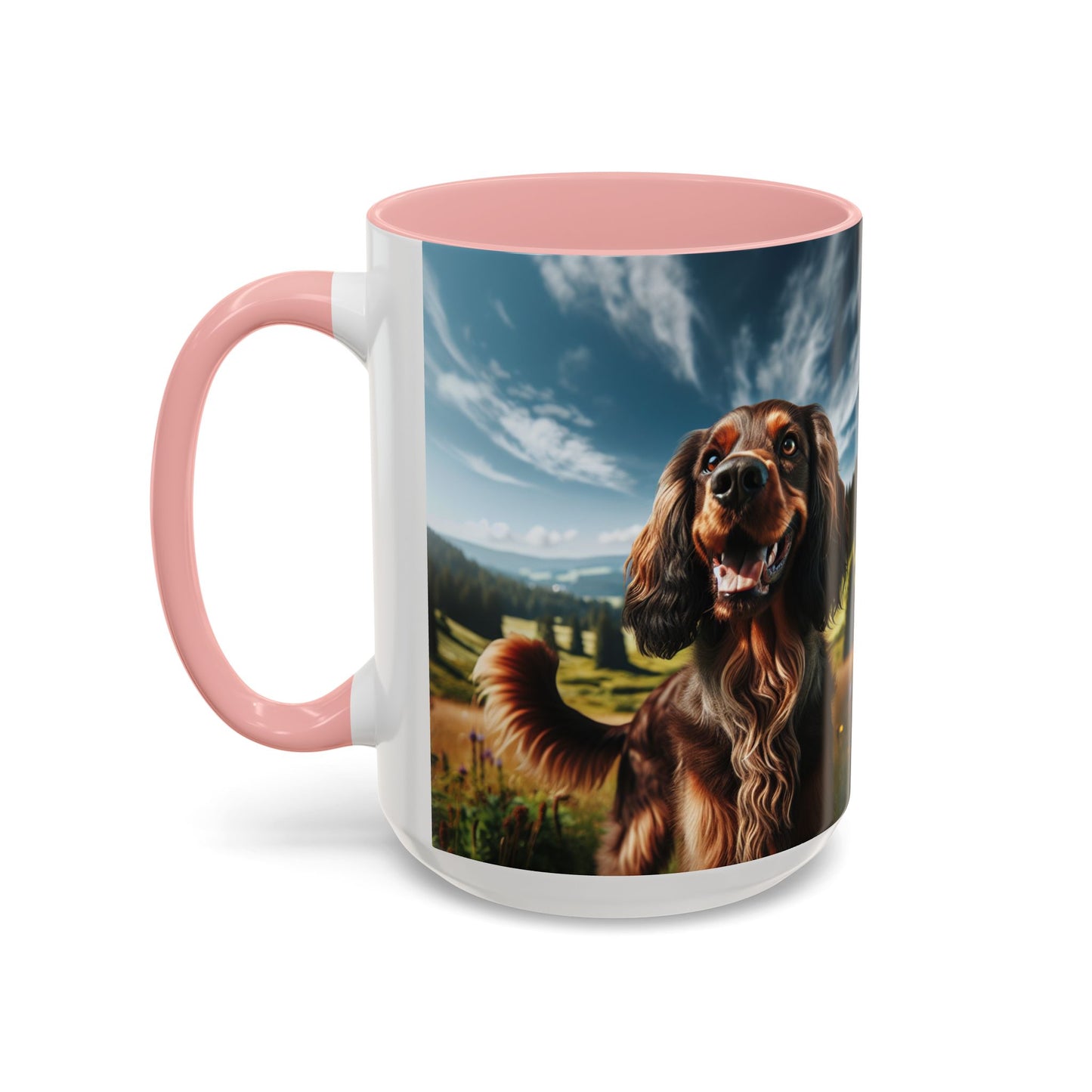 Deutscher Wachtelhund Accent Coffee Mug - Perfect Gift for Dog Lovers