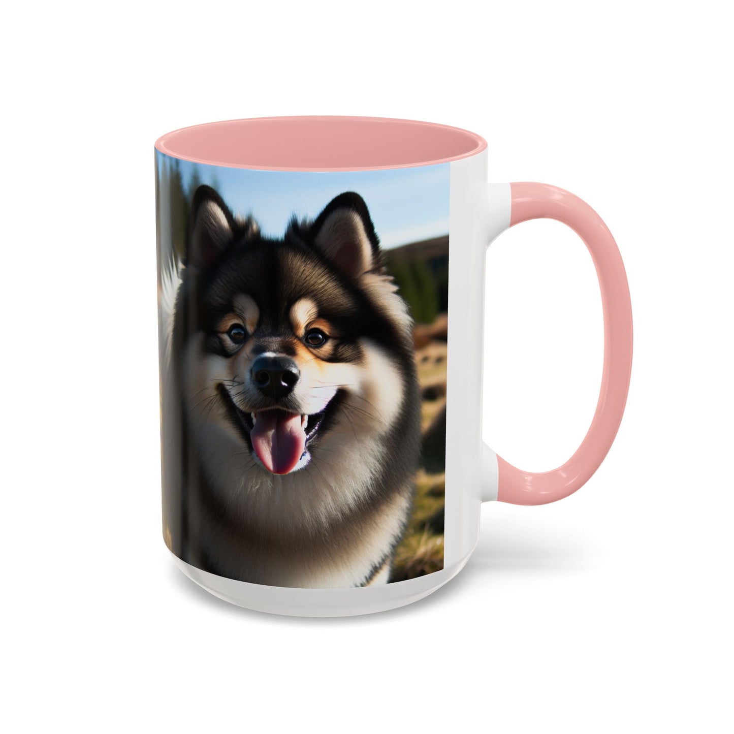 Norwegian Buhund Accent Coffee Mug - Perfect Gift for Dog Lovers