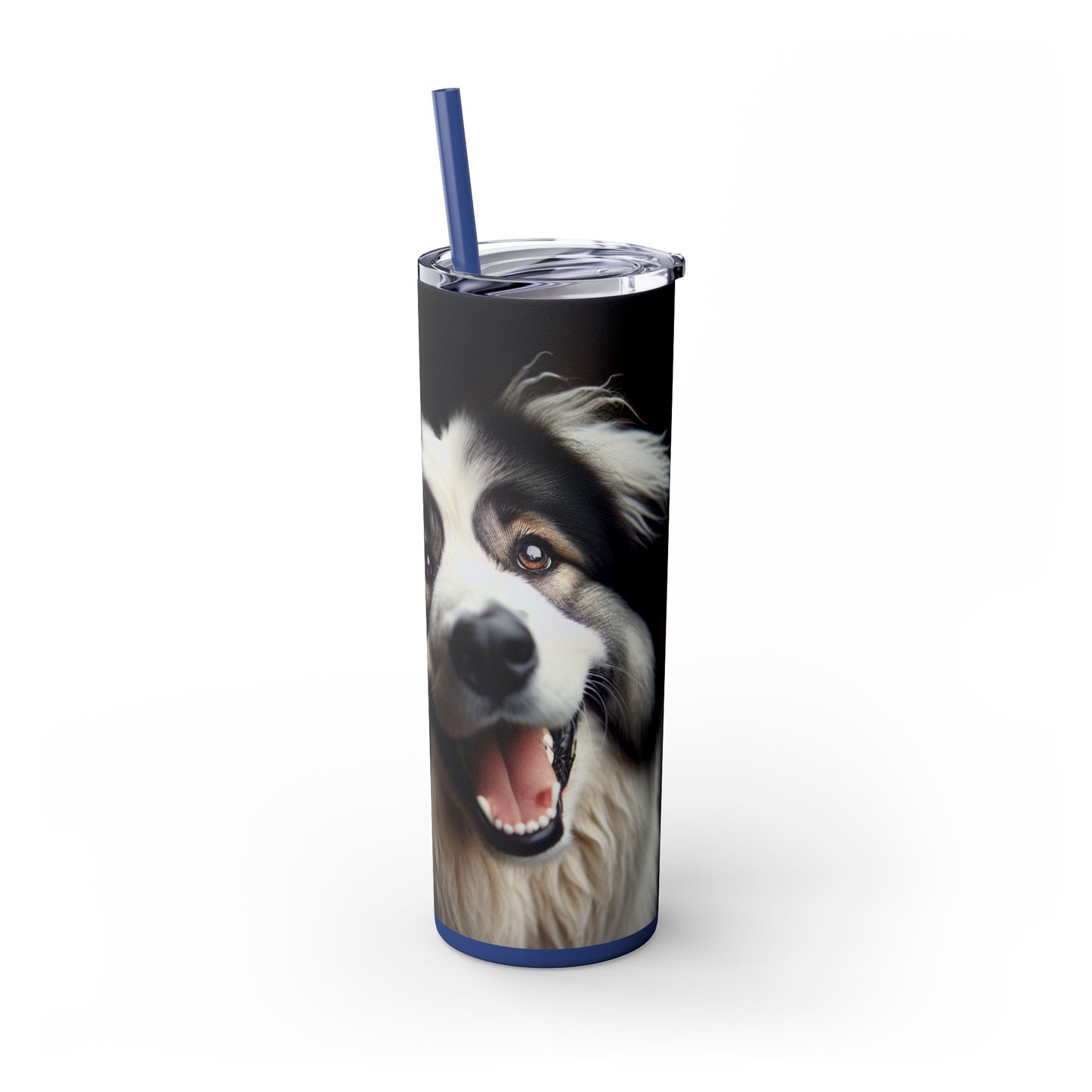 Romanian Mioritic Shepherd Dog Tumbler with Straw, 20oz
