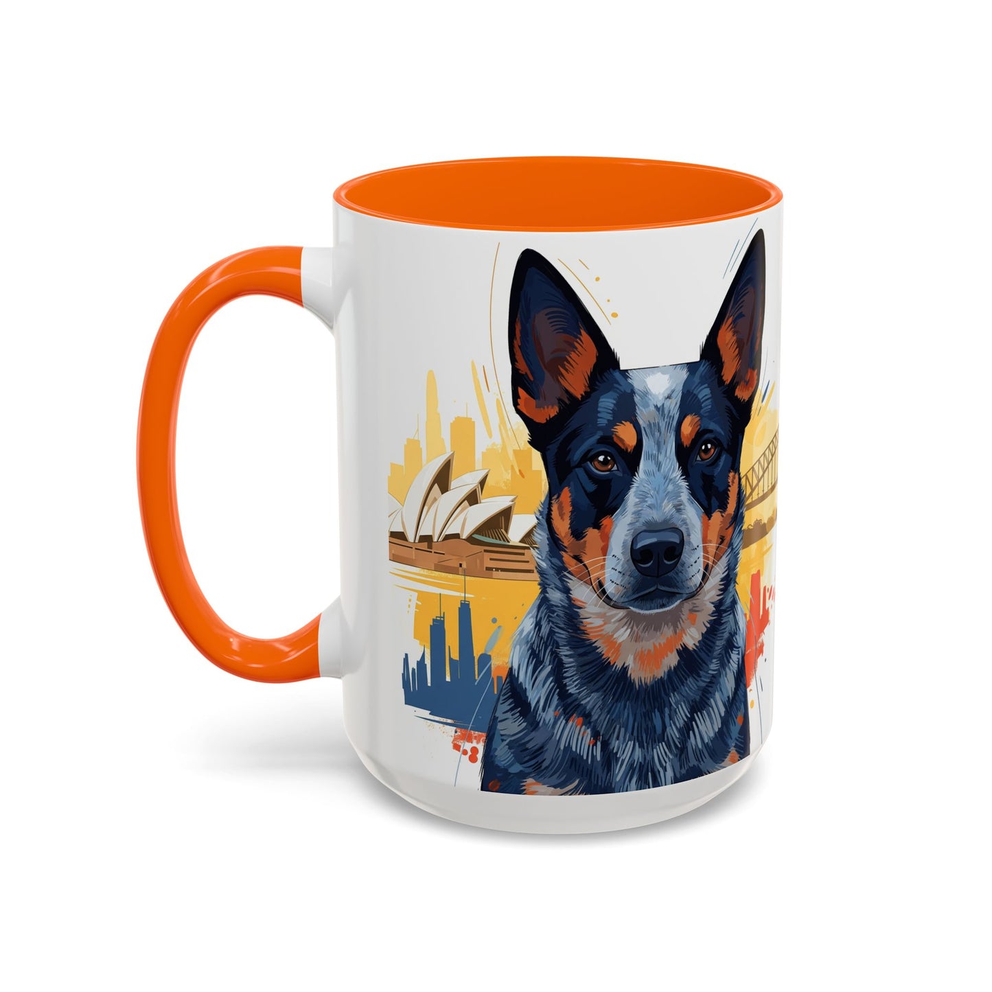 Australian Cattle Dog Accent Coffee Mug - Perfect Gift for Dog Lovers
