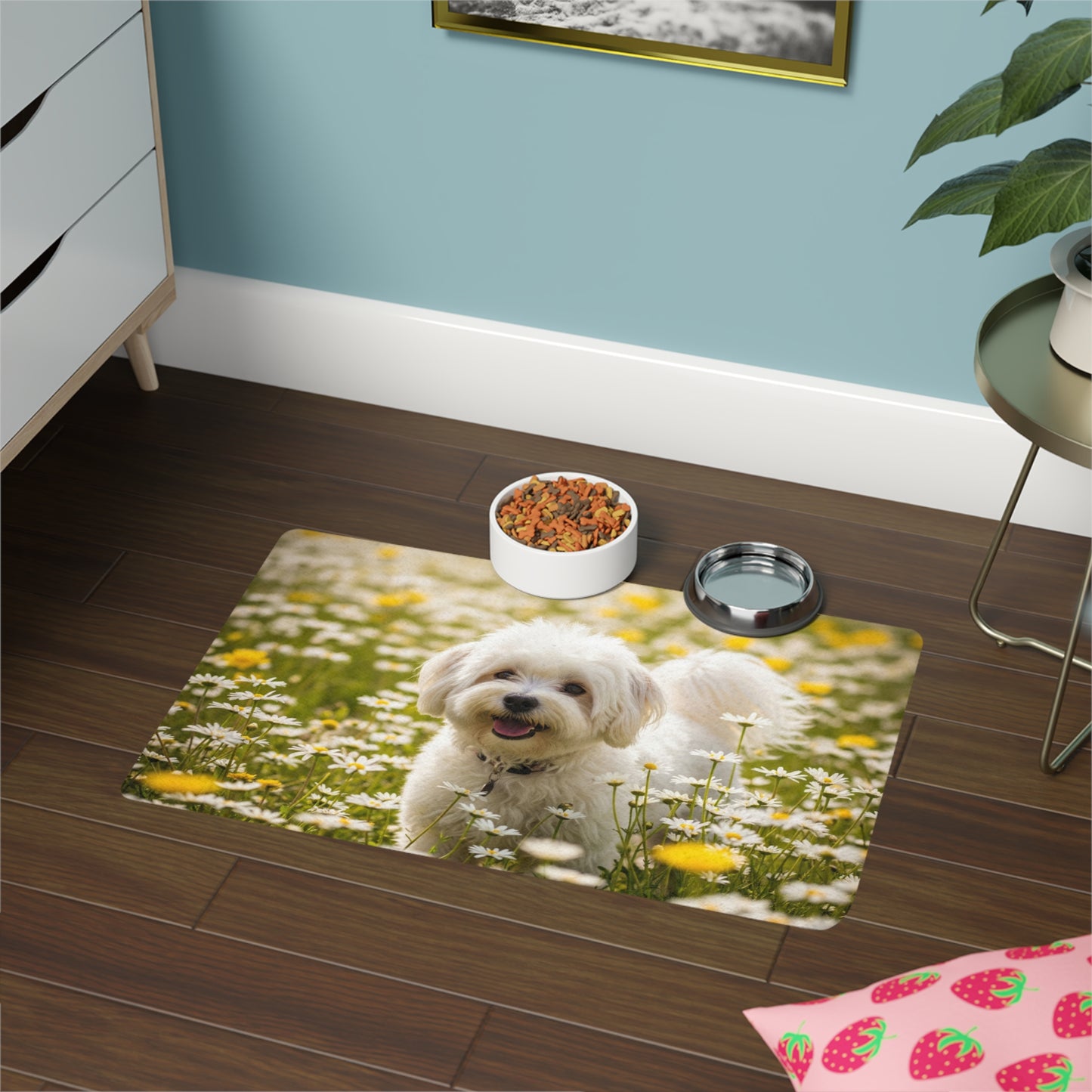 Pet Food Mat (12x18) - Lowchen
