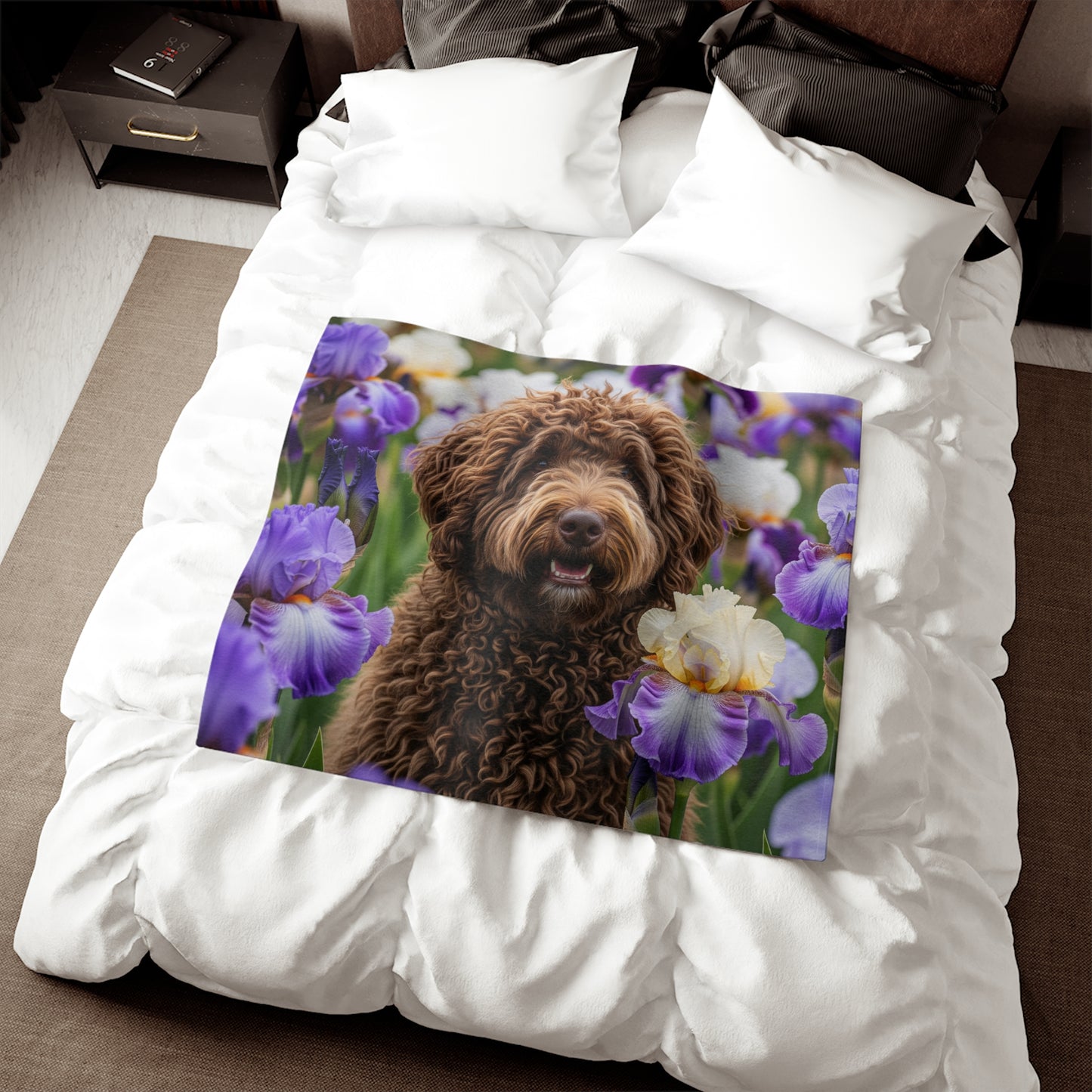 Barbet Sweatshirt Blanket