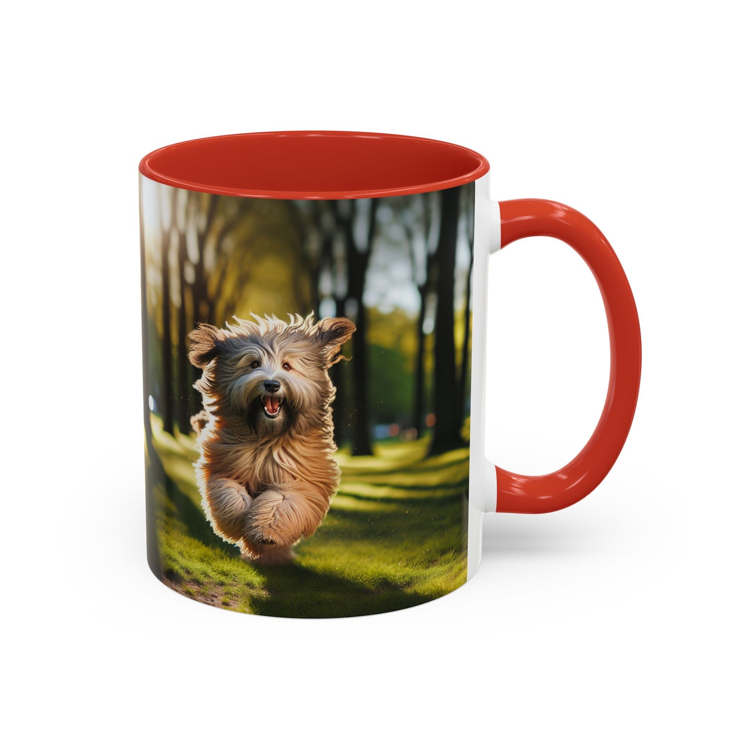 Polish Lowland Sheepdog Accent Coffee Mug - Perfect Gift for Dog Lovers