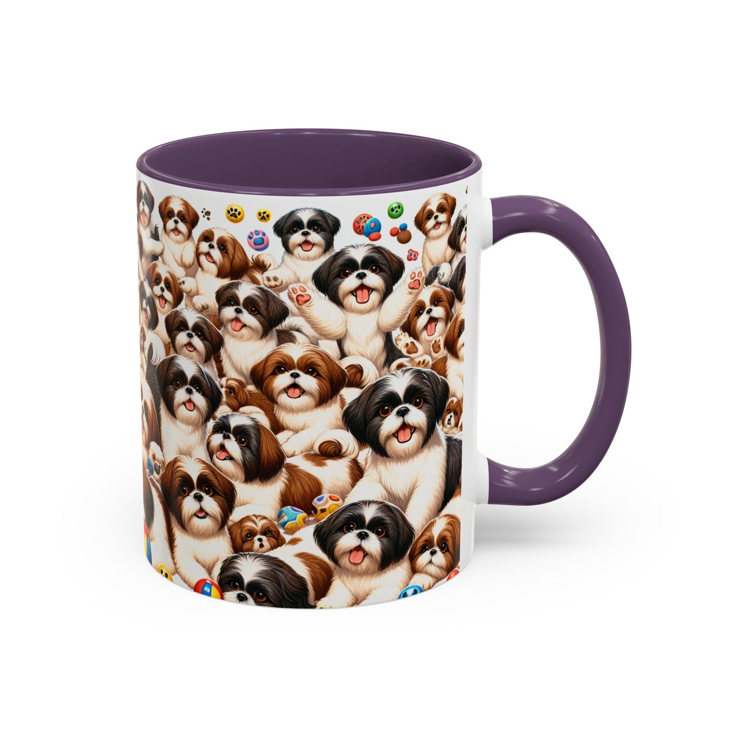 Shih Tzu Accent Coffee Mug - Perfect Gift for Dog Lovers