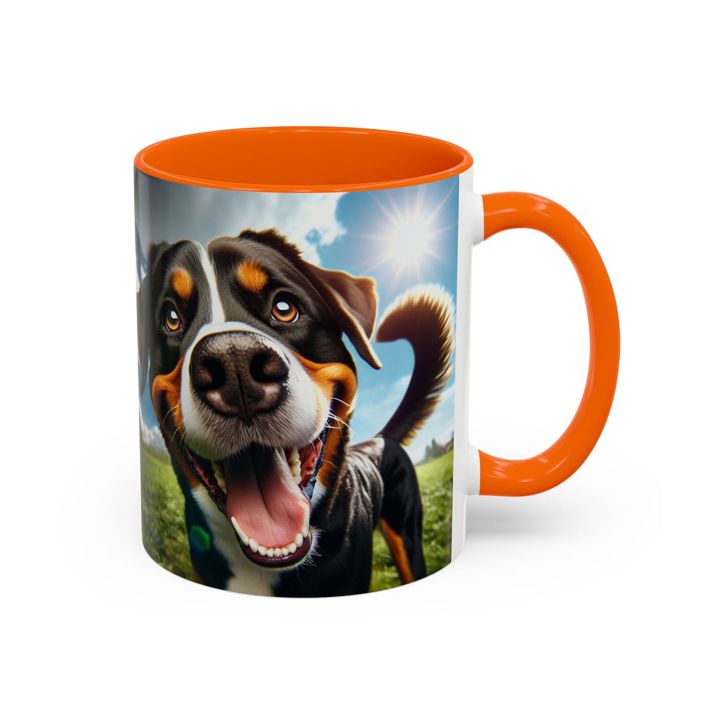 Greater Swiss Mountain Dog Accent Coffee Mug - Perfect Gift for Dog Lovers