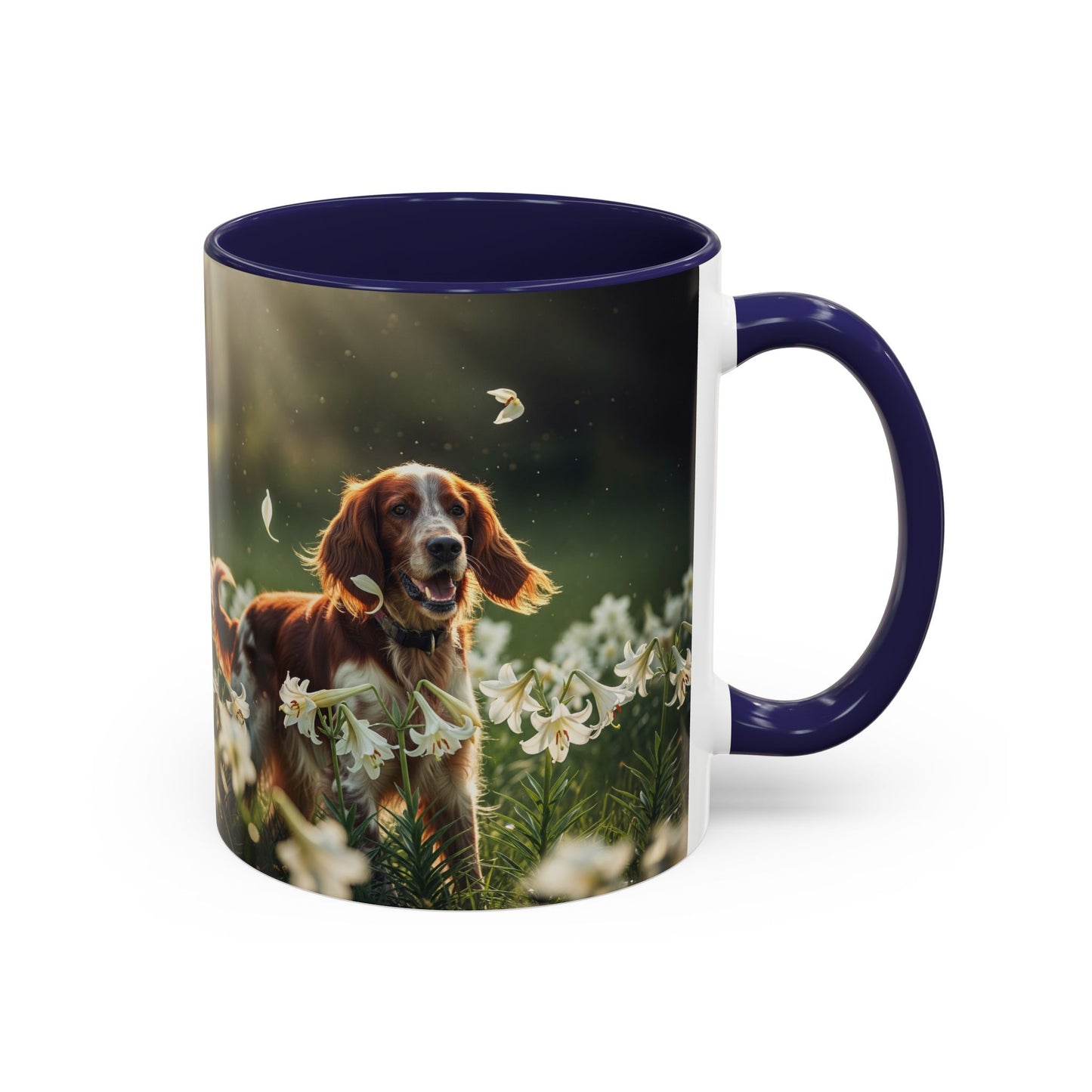 Irish Red and White Setter Accent Coffee Mug - Perfect Gift for Dog Lovers