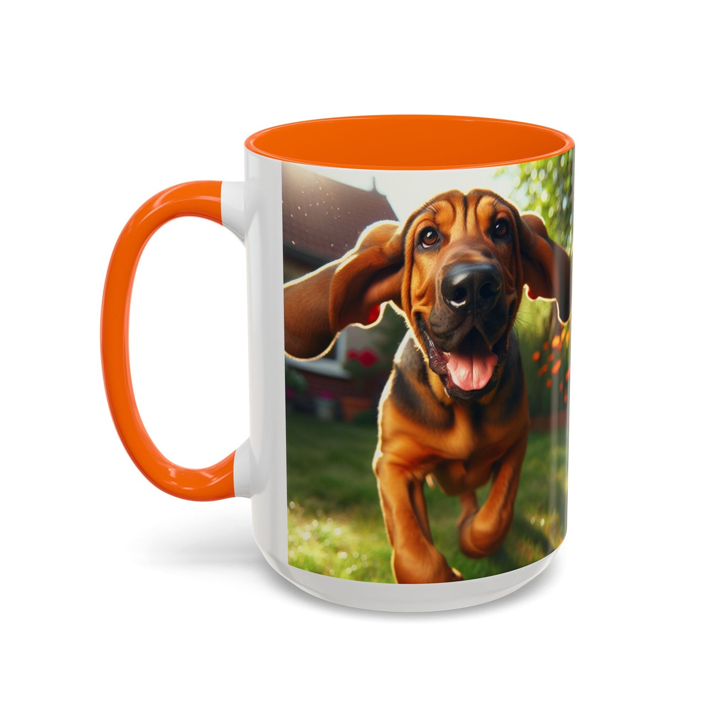 Bloodhound Accent Coffee Mug - Perfect Gift for Dog Lovers