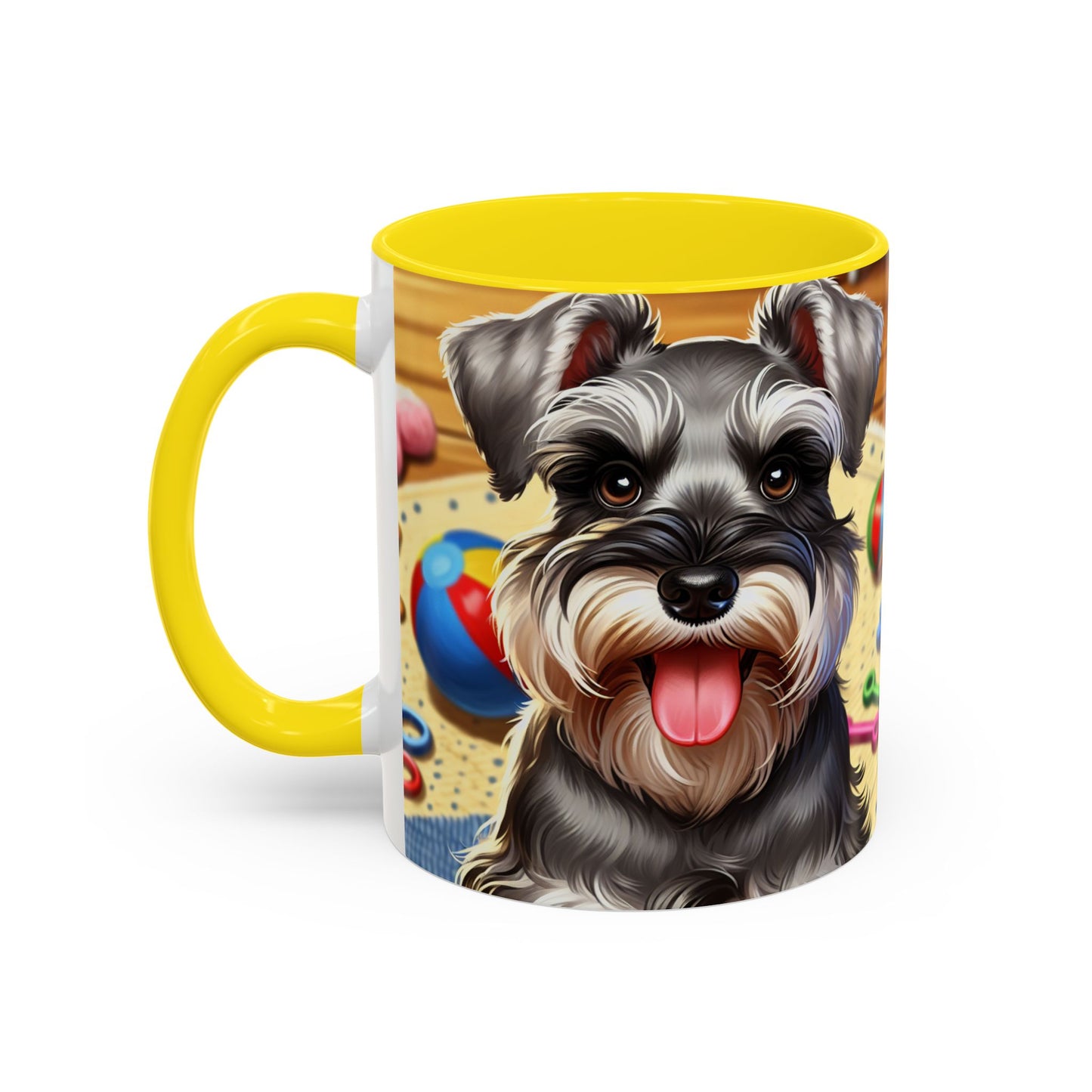 Miniature Schnauzer Accent Coffee Mug - Perfect Gift for Dog Lovers