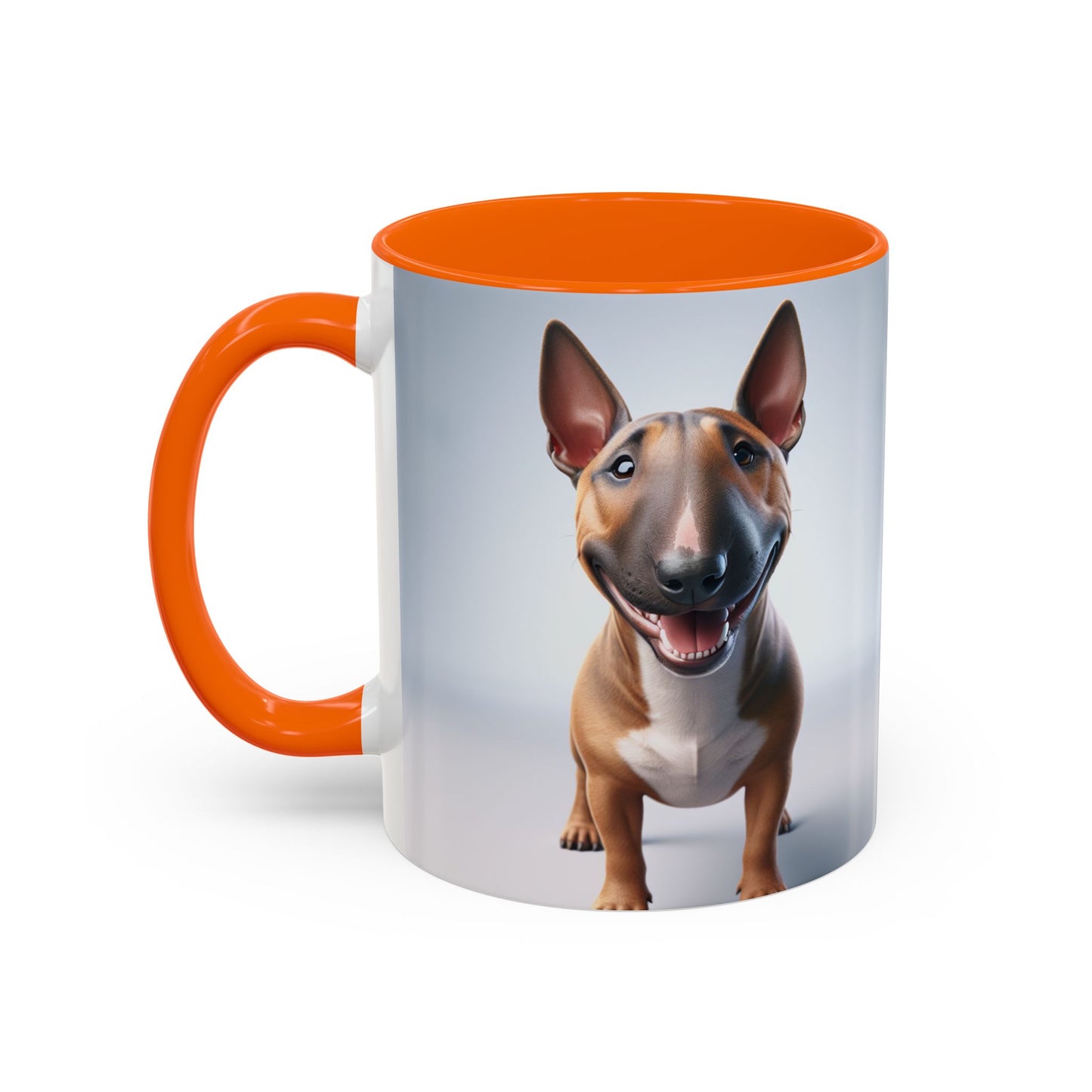 Miniature Bull Terrier Accent Coffee Mug - Perfect Gift for Dog Lovers