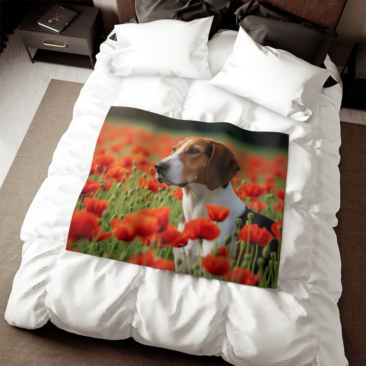 Foxhound Sweatshirt Blanket
