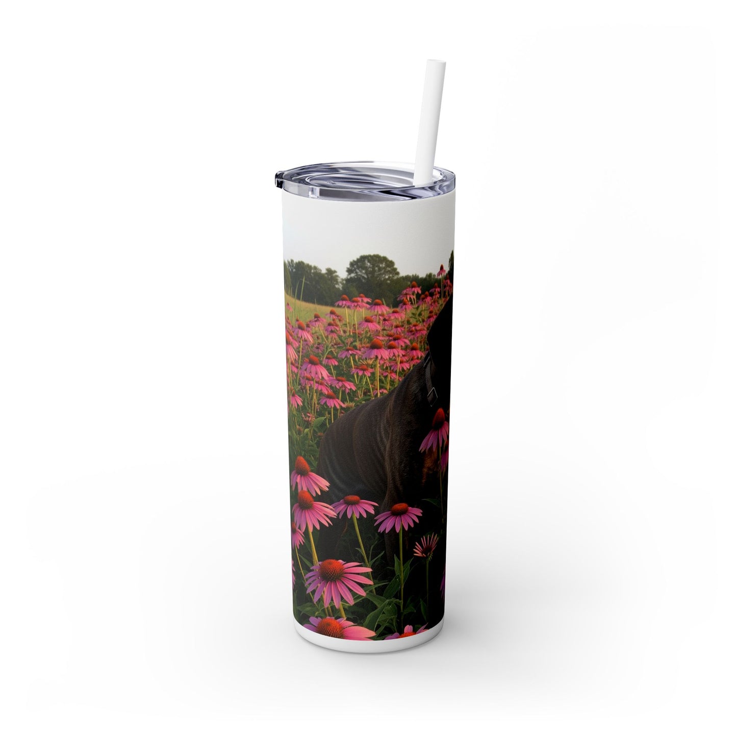 Treeing Tennessee Brindle Tumbler with Straw, 20oz