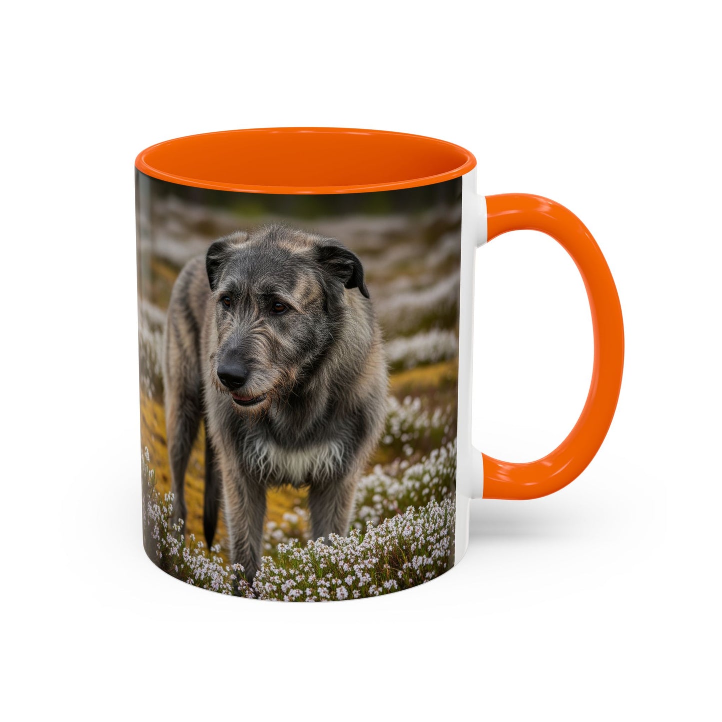 Irish Wolfhound Accent Coffee Mug - Perfect Gift for Dog Lovers