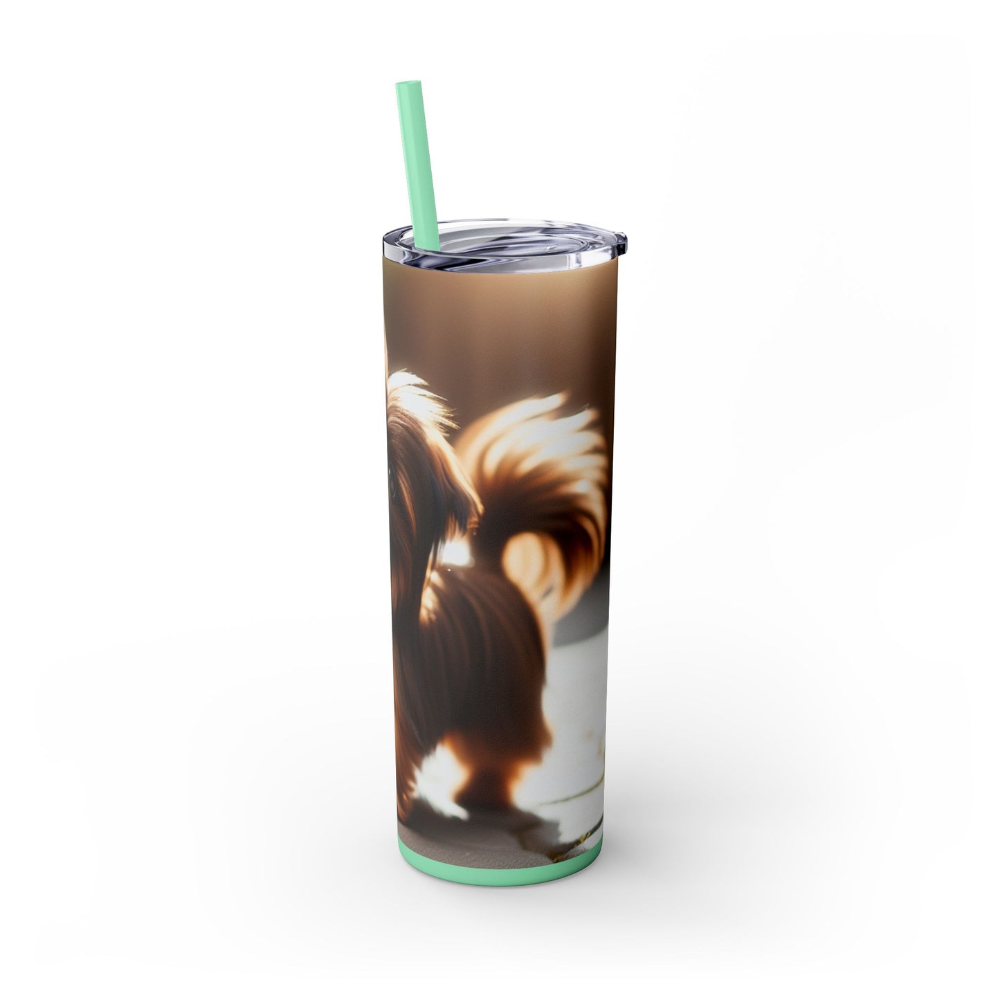 Silky Brussels Tumbler with Straw, 20oz