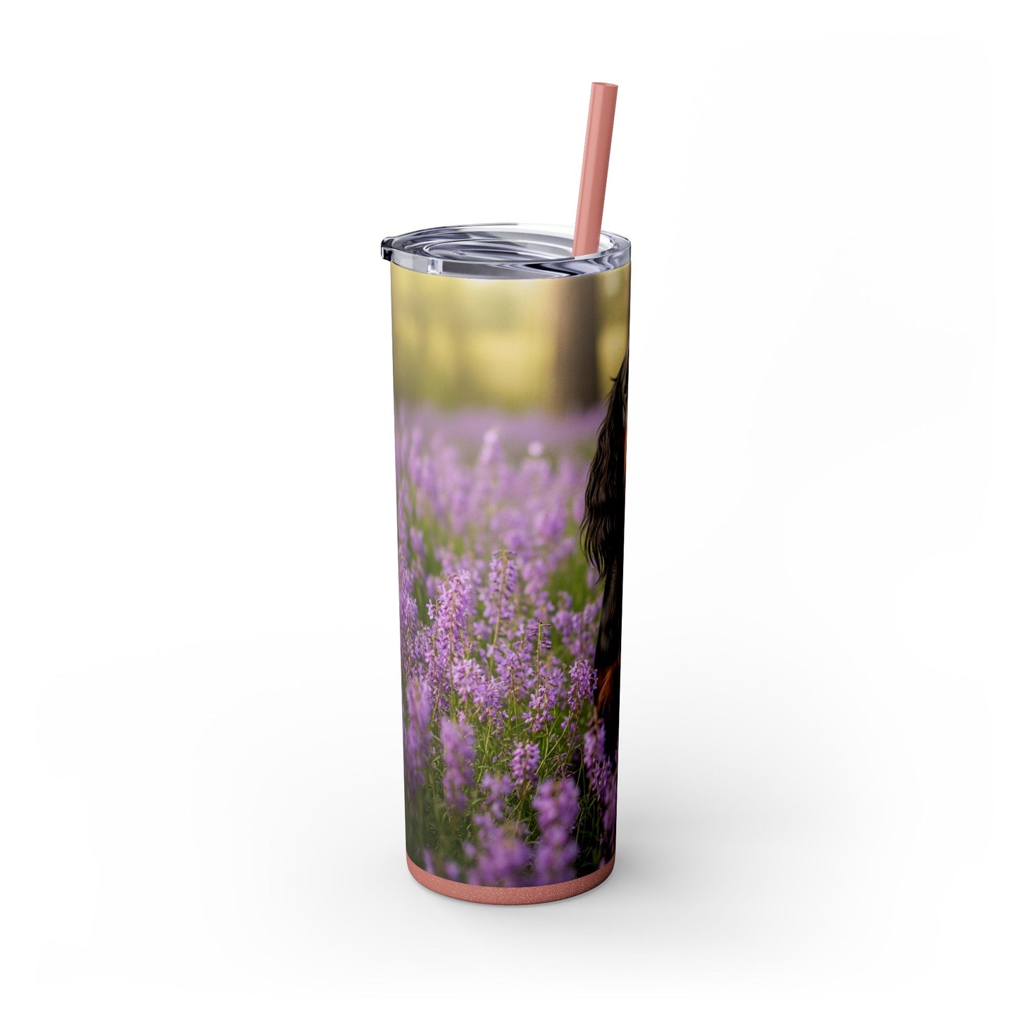 Gordon Setter Tumbler with Straw, 20oz