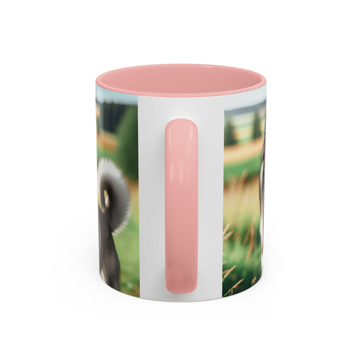 Norwegian Elkhound Accent Coffee Mug - Perfect Gift for Dog Lovers