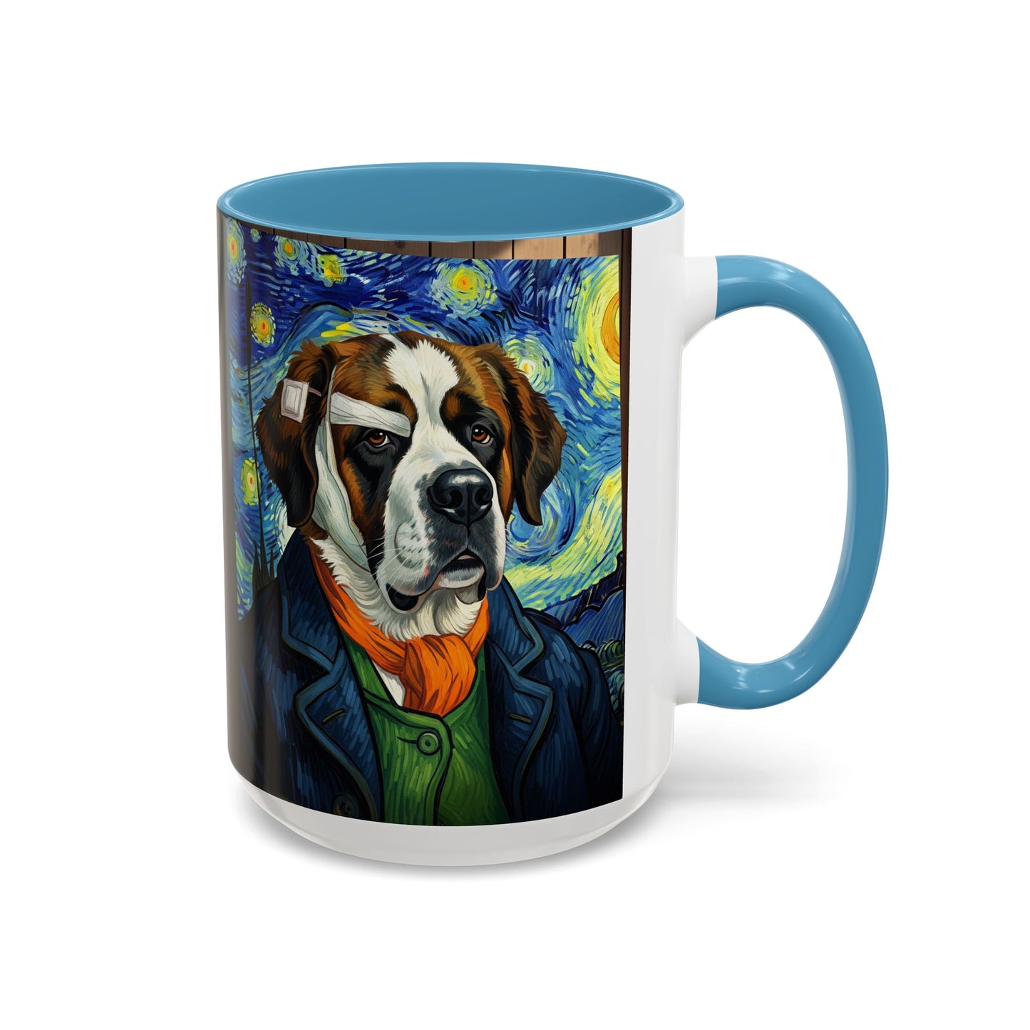 Saint Bernard Accent Coffee Mug - Perfect Gift for Dog Lovers