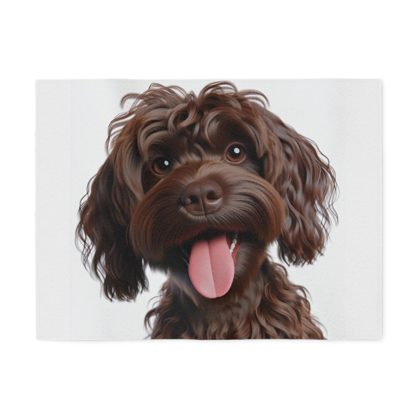 Pont-Audemer Spaniel Sweatshirt Blanket