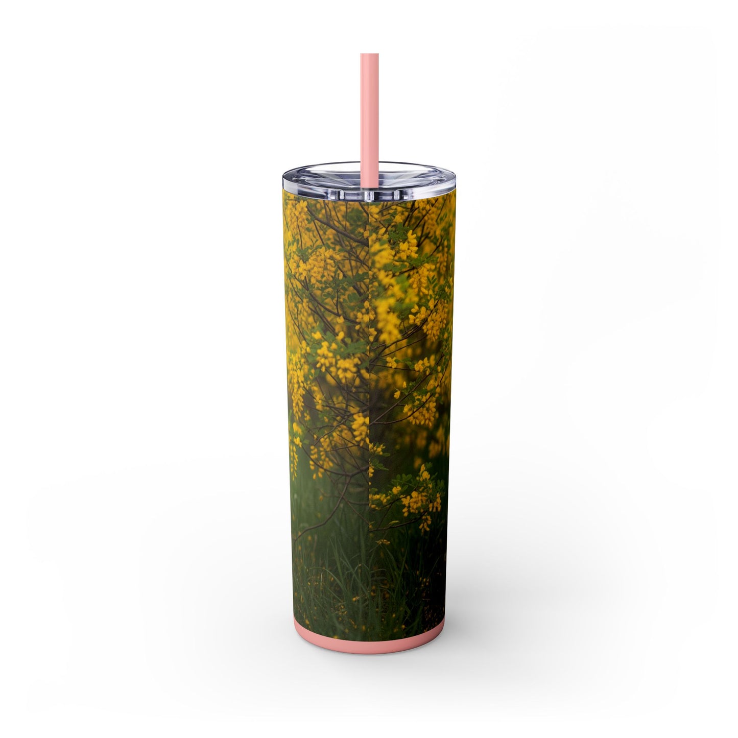 Australian Shepherd Skinny Tumbler with Straw, 20oz