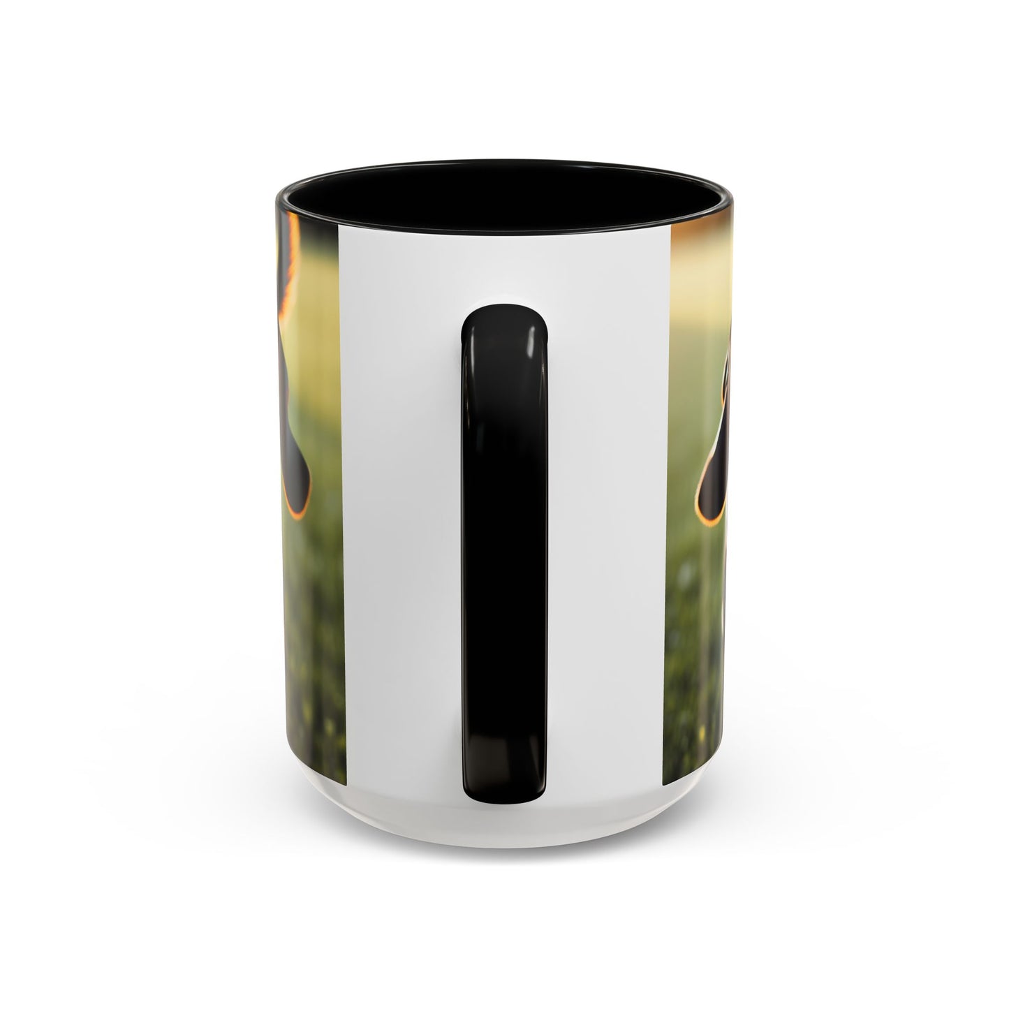 Black and Tan Coonhound Accent Coffee Mug - Perfect Gift for Dog Lovers