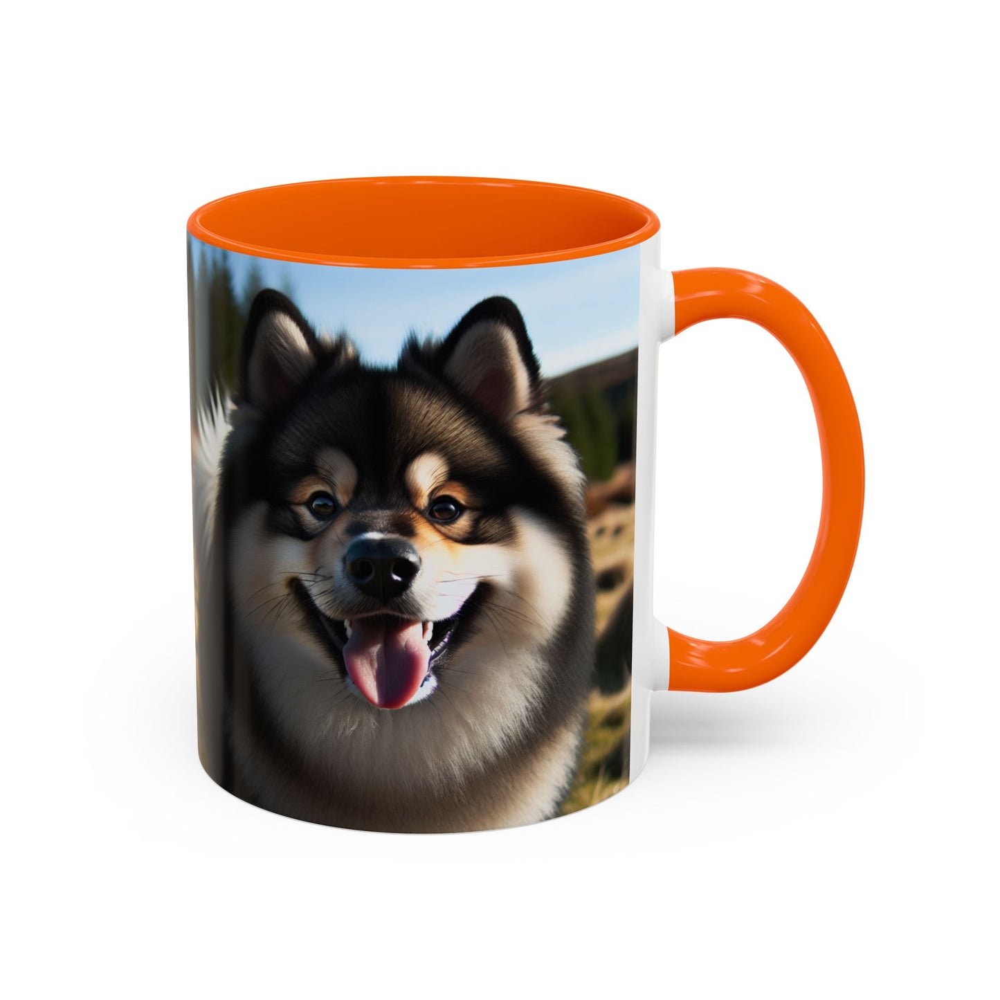 Norwegian Buhund Accent Coffee Mug - Perfect Gift for Dog Lovers