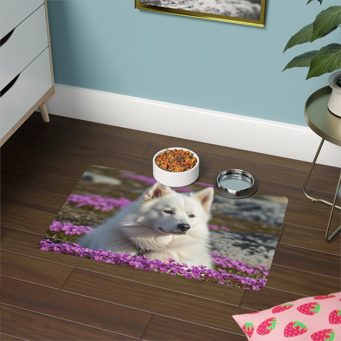 Pet Food Mat (12x18) - Canadian Eskimo Dog