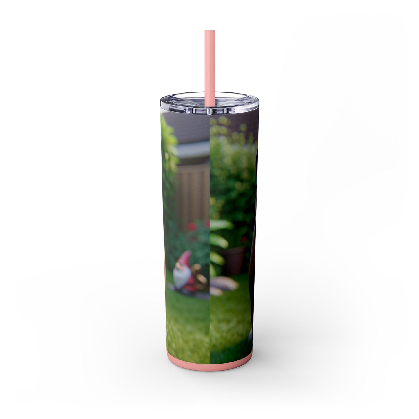Olde English Bulldogge Tumbler with Straw, 20oz