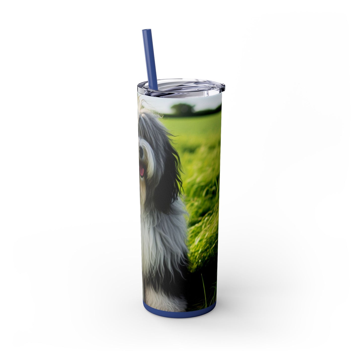 Schapendoes Tumbler with Straw, 20oz