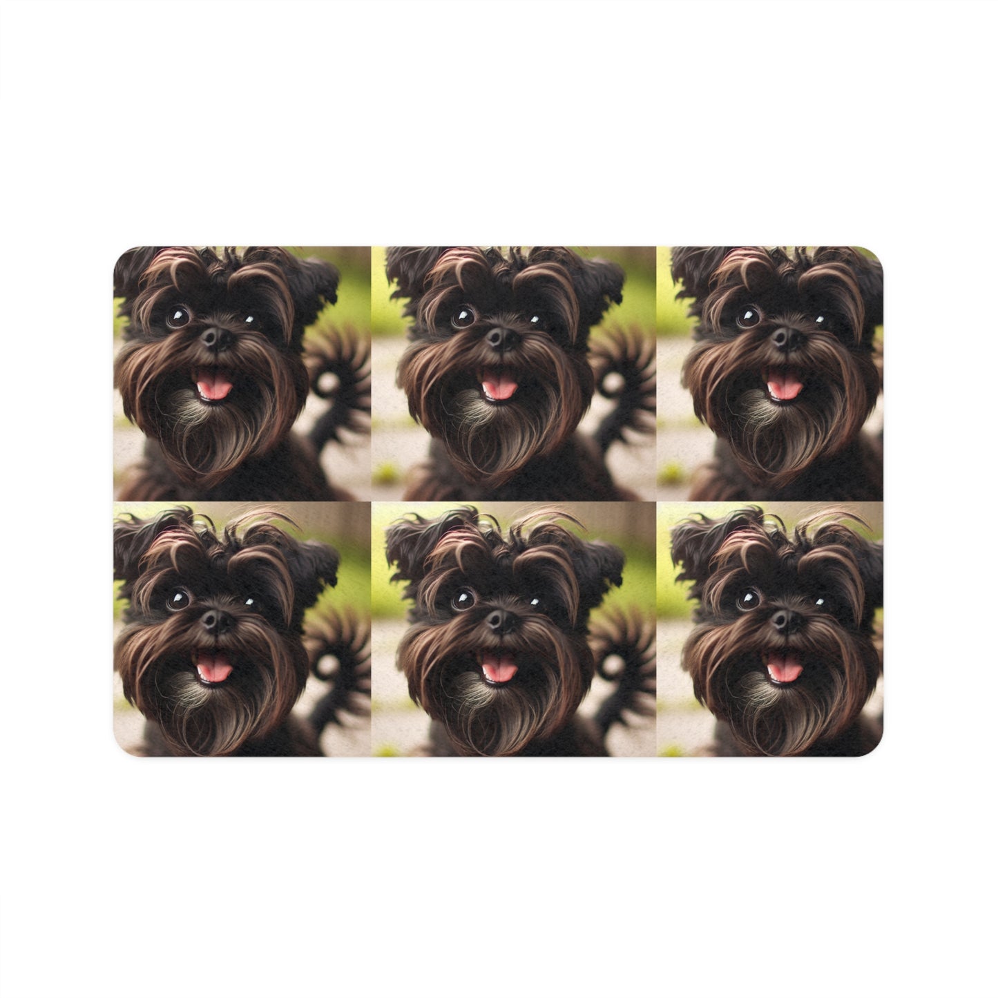 Pet Food Mat (12x18) - Affenpinscher
