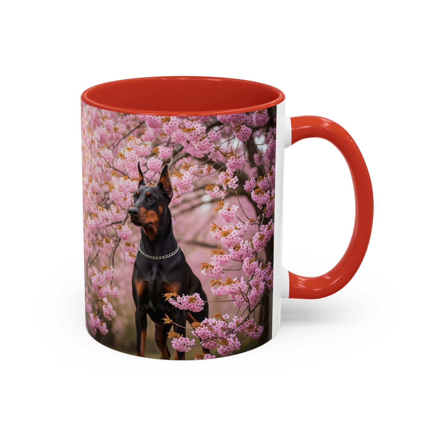 Doberman Accent Coffee Mug - Perfect Gift for Dog Lovers